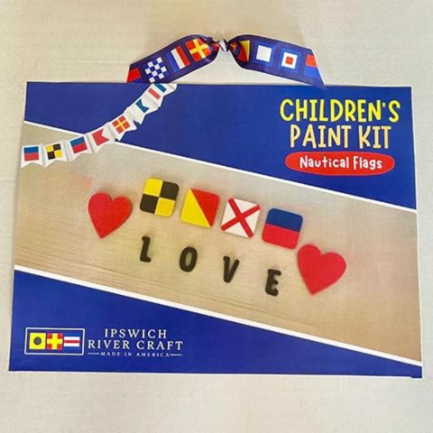 Wholesale Kids Nautical Flag Paint Set - LOVE