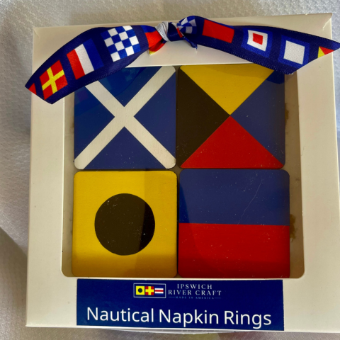 Wholesale Nautical Napkin Rings - Set of 12