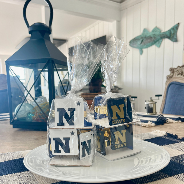Go Navy Nautical Napkin Rings