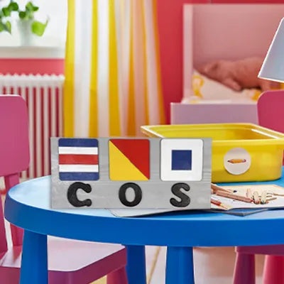 Kids Custom Nautical Flag Paint Set