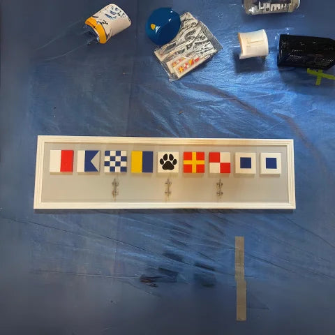 Boat Cleat Leash, Hat, Coat or Towel Hanger