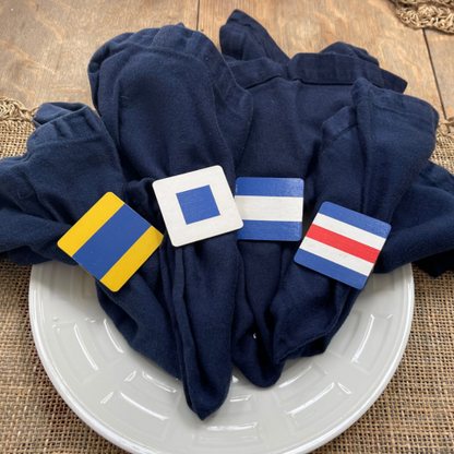 Custom Nautical Napkin Rings