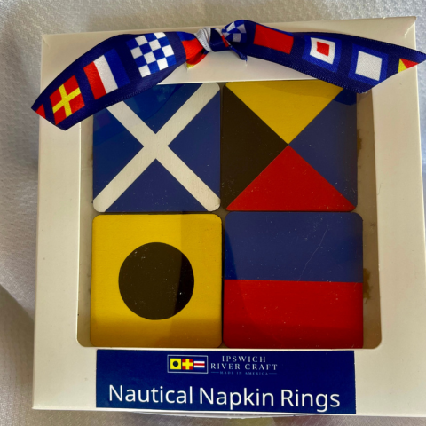 Custom Nautical Napkin Rings