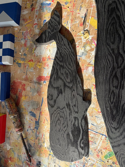 The Moby Whale - Black Textured Finish