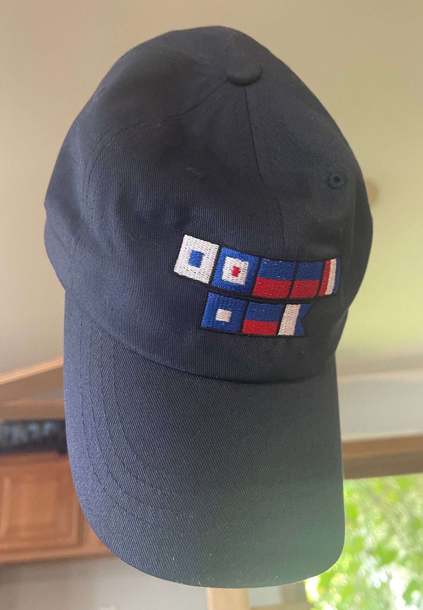 Custom Embroidered Nautical Hats Up to 12 Characters (Max of 2 Rows, 6 Characters Each Row)