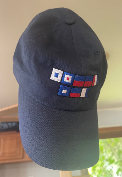 Custom Embroidered Nautical Hats Up to 12 Characters (Max of 2 Rows, 6 Characters Each Row)