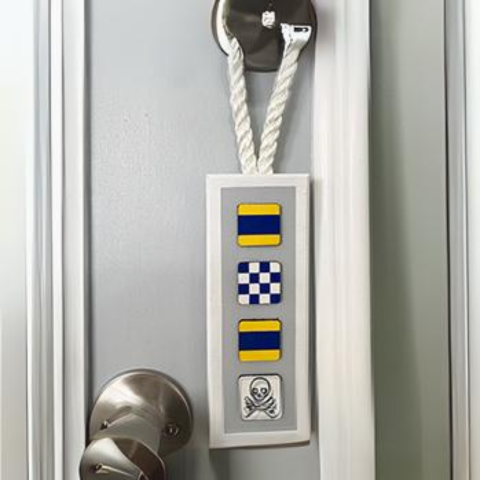 Rope Doorknob Hangers. Price range $60 - $100 each