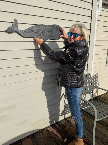 The Moby Whale - Black Textured Finish